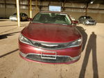 2016 Chrysler 200 Limited Burgundy vin: 1C3CCCAB3GN104232