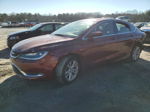 2016 Chrysler 200 Limited Бордовый vin: 1C3CCCAB3GN104456