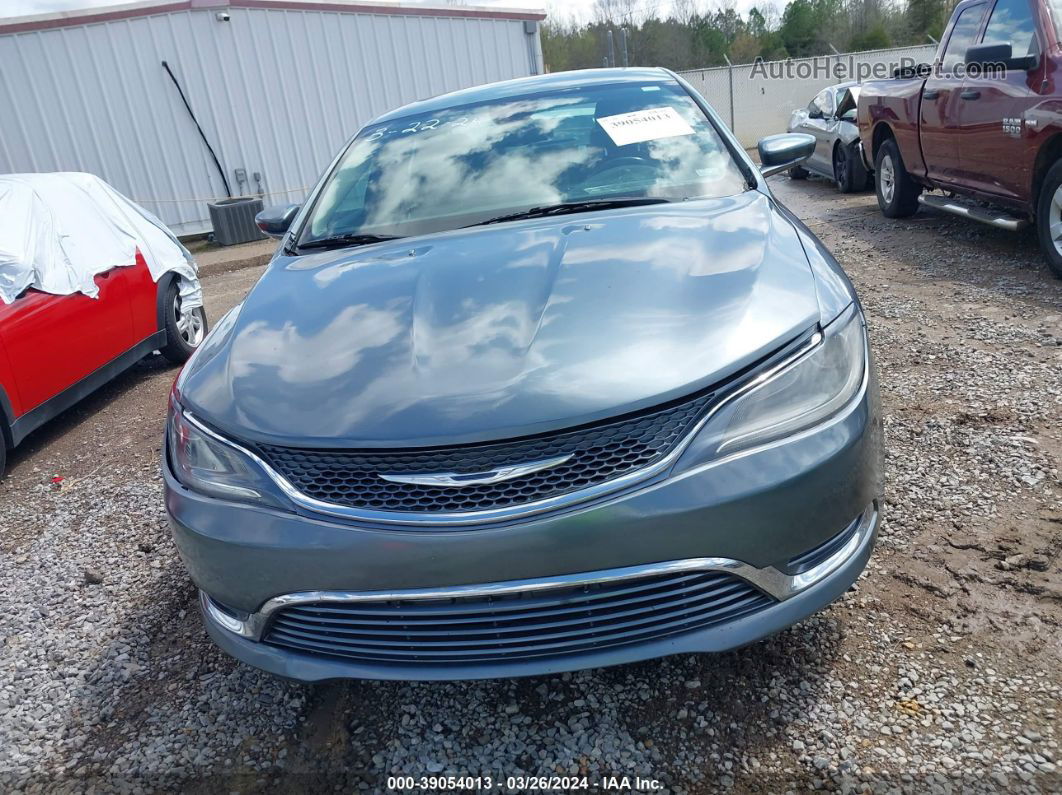 2016 Chrysler 200 Limited Gray vin: 1C3CCCAB3GN109429