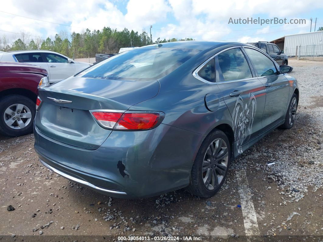 2016 Chrysler 200 Limited Gray vin: 1C3CCCAB3GN109429