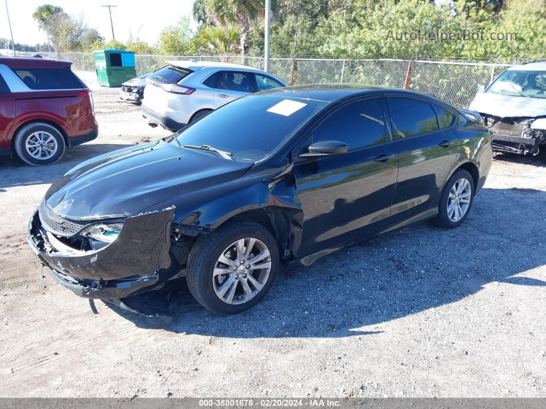 2016 Chrysler 200 Limited Black vin: 1C3CCCAB3GN131642