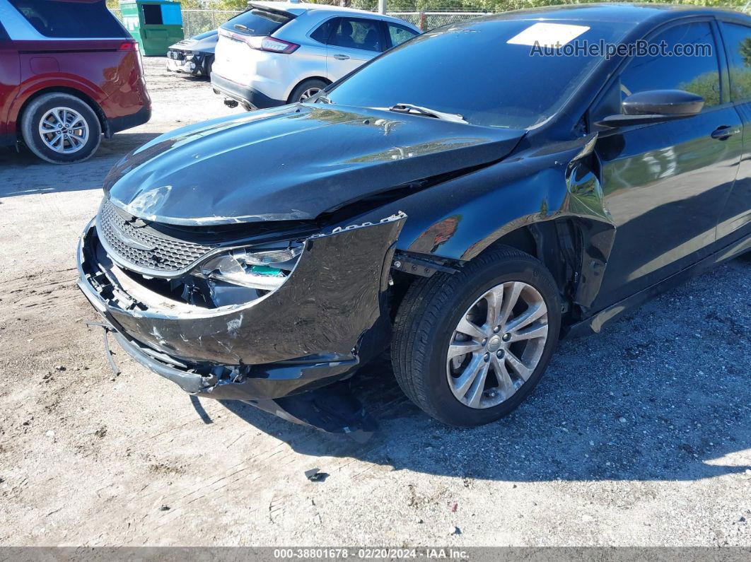 2016 Chrysler 200 Limited Black vin: 1C3CCCAB3GN131642