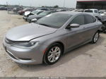 2016 Chrysler 200 Limited Серебряный vin: 1C3CCCAB3GN166472