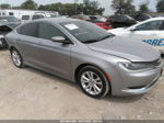 2016 Chrysler 200 Limited Silver vin: 1C3CCCAB3GN166472