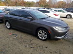 2016 Chrysler 200 Limited Gray vin: 1C3CCCAB3GN170442