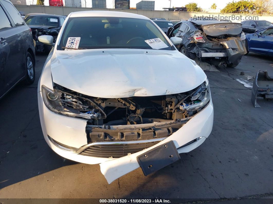 2016 Chrysler 200 Limited Platinum White vin: 1C3CCCAB3GN184695