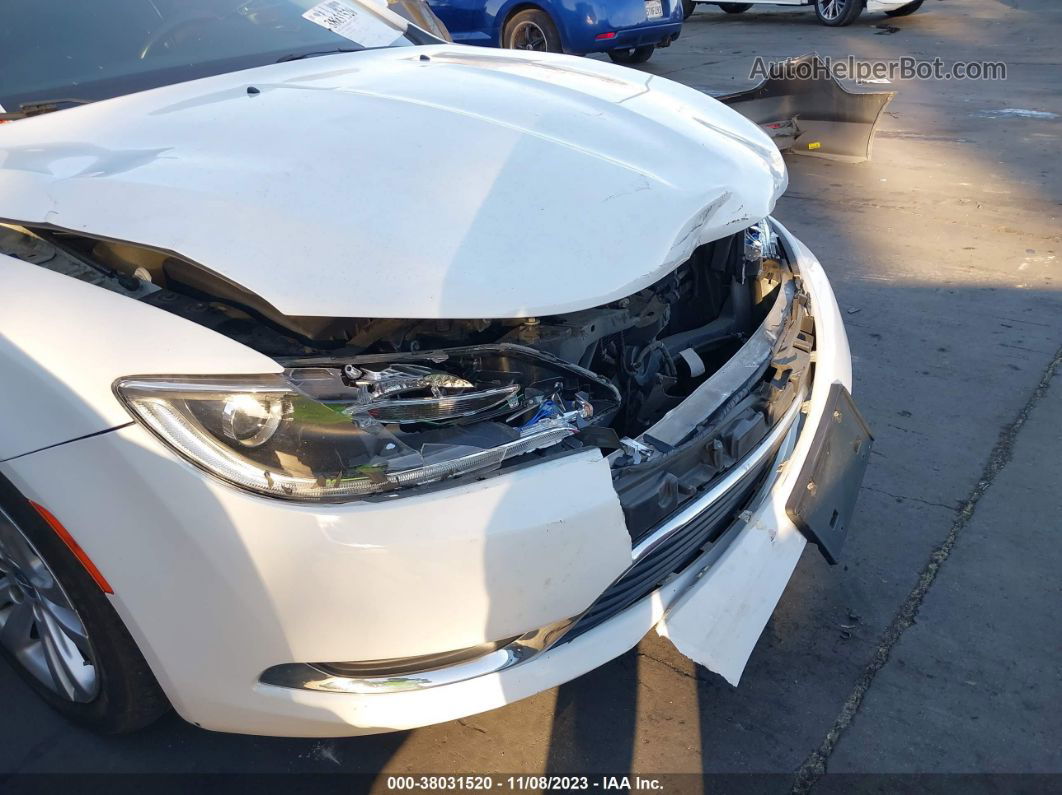 2016 Chrysler 200 Limited Platinum White vin: 1C3CCCAB3GN184695