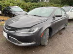 2017 Chrysler 200 Limite Gray vin: 1C3CCCAB3H501764