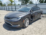 2017 Chrysler 200 Limited Gray vin: 1C3CCCAB3HN500260