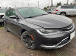 2017 Chrysler 200 Limited Серый vin: 1C3CCCAB3HN501764