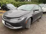 2017 Chrysler 200 Limited Серый vin: 1C3CCCAB3HN501764