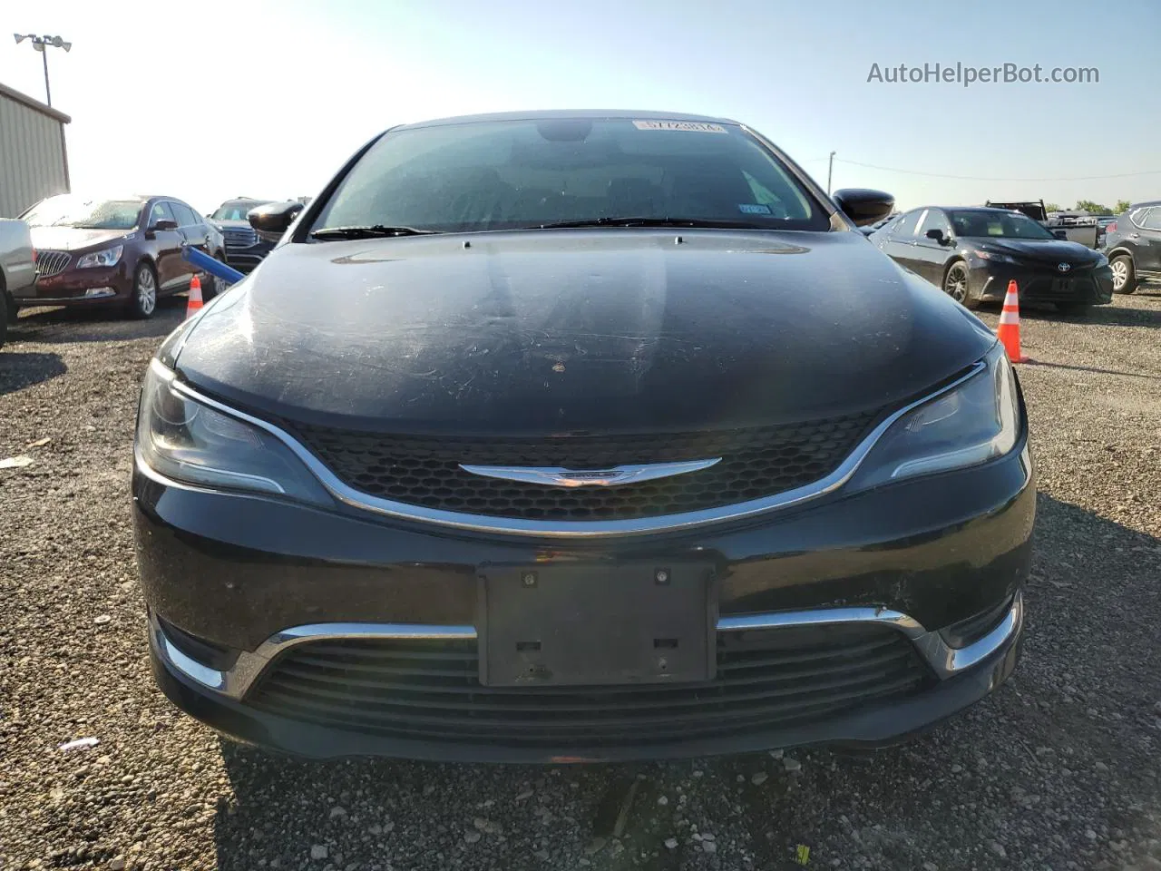 2017 Chrysler 200 Limited Black vin: 1C3CCCAB3HN502719