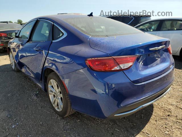 2017 Chrysler 200 Limited Blue vin: 1C3CCCAB3HN511873