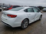 2015 Chrysler 200 Limited White vin: 1C3CCCAB4FN546905