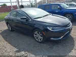 2015 Chrysler 200 Limited Black vin: 1C3CCCAB4FN576079