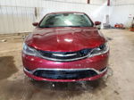 2015 Chrysler 200 Limited Maroon vin: 1C3CCCAB4FN603636