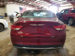 2015 Chrysler 200 Limited Maroon vin: 1C3CCCAB4FN603636