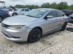 2015 Chrysler 200 Limited Silver vin: 1C3CCCAB4FN608366