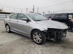 2015 Chrysler 200 Limited Silver vin: 1C3CCCAB4FN625121