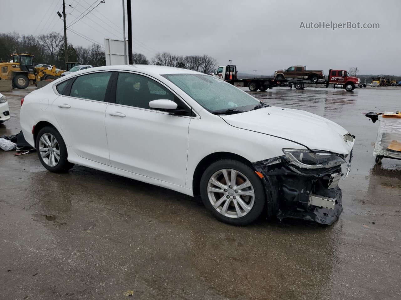 2015 Chrysler 200 Limited Черный vin: 1C3CCCAB4FN627225