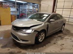 2015 Chrysler 200 Limited Silver vin: 1C3CCCAB4FN627354