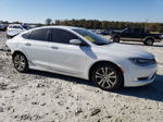 2015 Chrysler 200 Limited White vin: 1C3CCCAB4FN635759