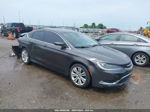 2015 Chrysler 200 Limited Gray vin: 1C3CCCAB4FN667370