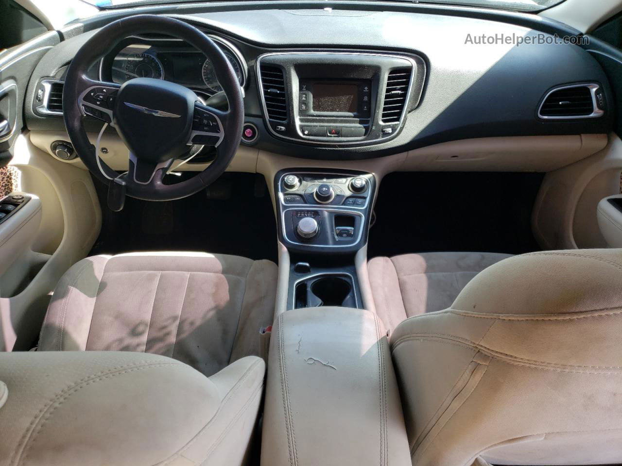 2015 Chrysler 200 Limited Серый vin: 1C3CCCAB4FN699882