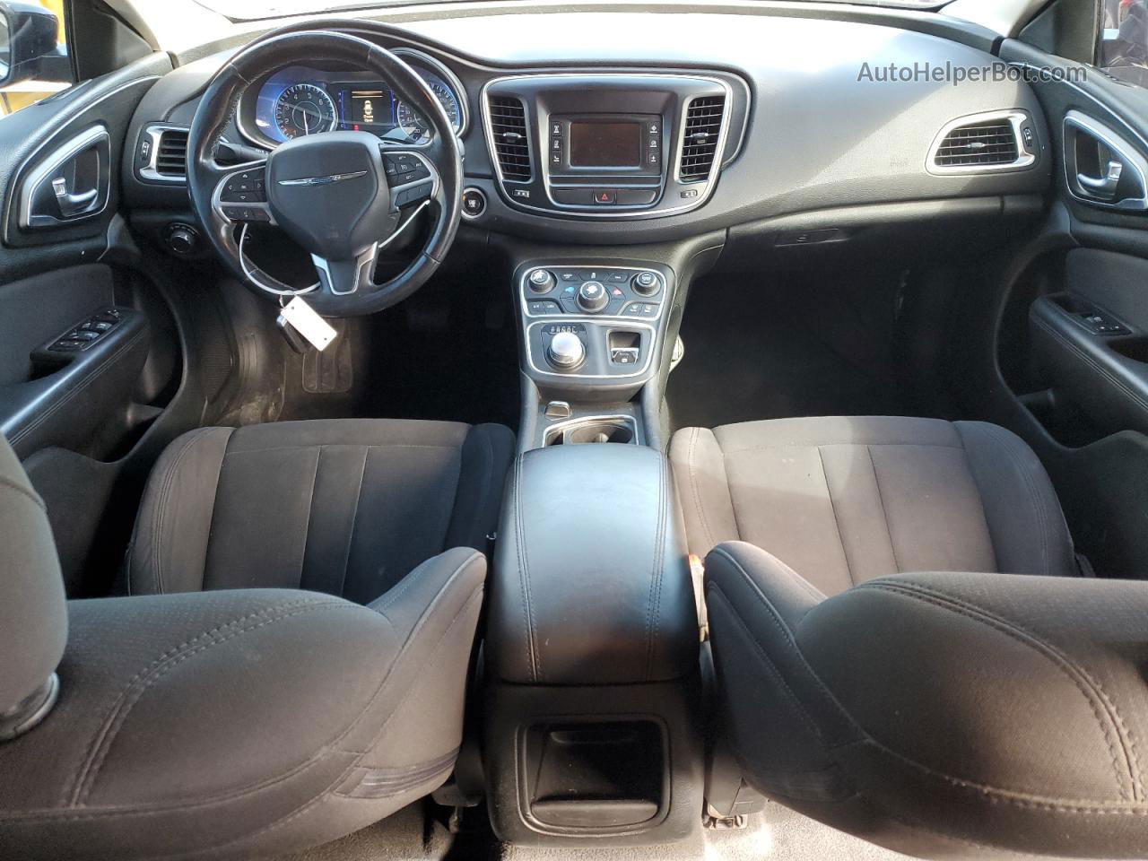 2015 Chrysler 200 Limited Черный vin: 1C3CCCAB4FN746618