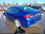 2015 Chrysler 200 Limited Blue vin: 1C3CCCAB4FN753097