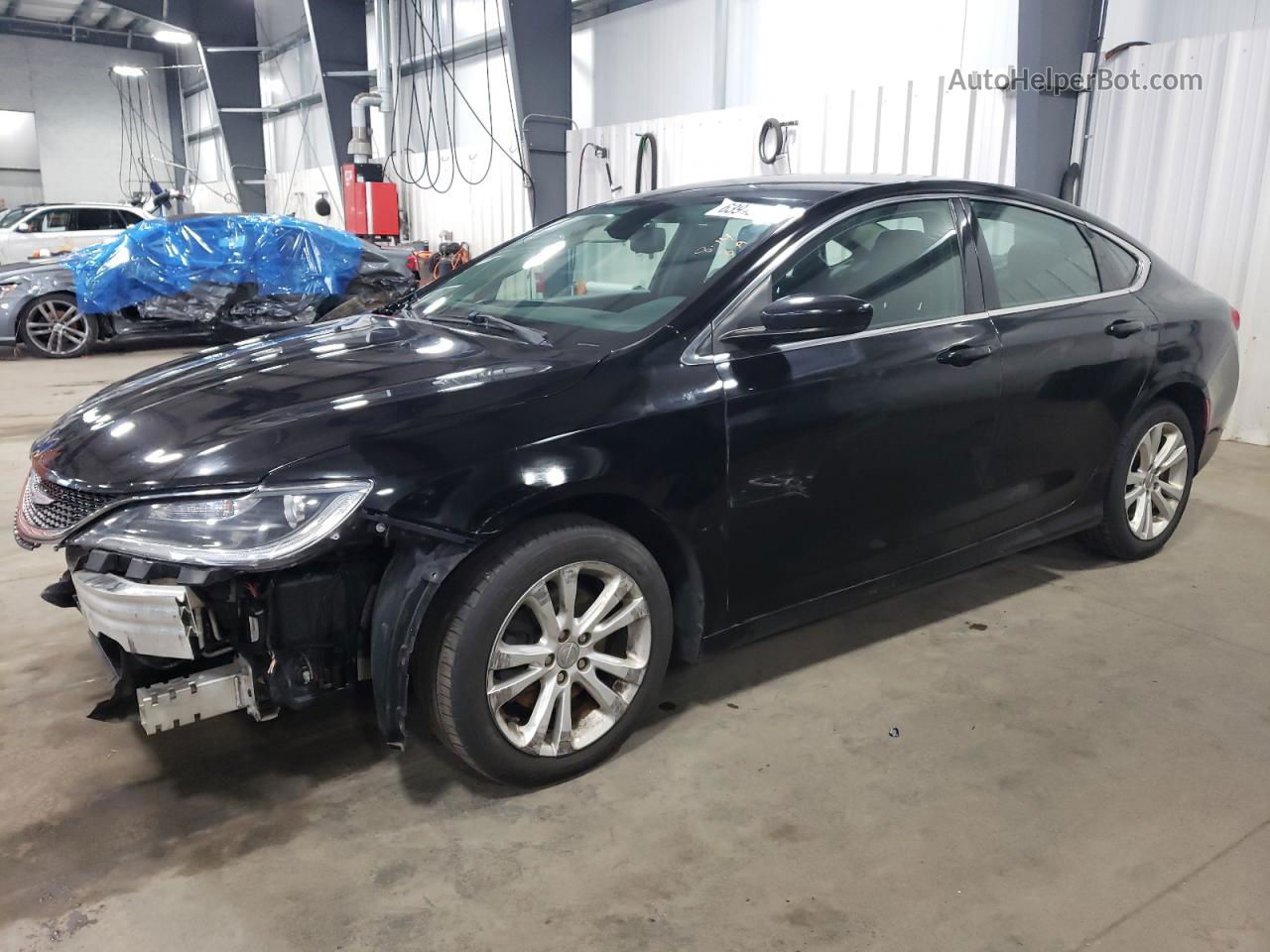 2016 Chrysler 200 Limited Черный vin: 1C3CCCAB4GN132248