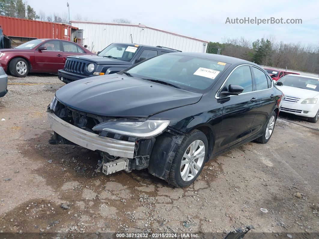 2016 Chrysler 200 Limited Black vin: 1C3CCCAB4GN167128