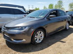 2016 Chrysler 200 Limited Gray vin: 1C3CCCAB4GN168490