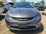 2016 Chrysler 200 Limited Серый vin: 1C3CCCAB4GN168490