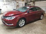 2016 Chrysler 200 Limited Maroon vin: 1C3CCCAB4GN172703