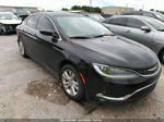 2016 Chrysler 200 Limited Black vin: 1C3CCCAB4GN175410