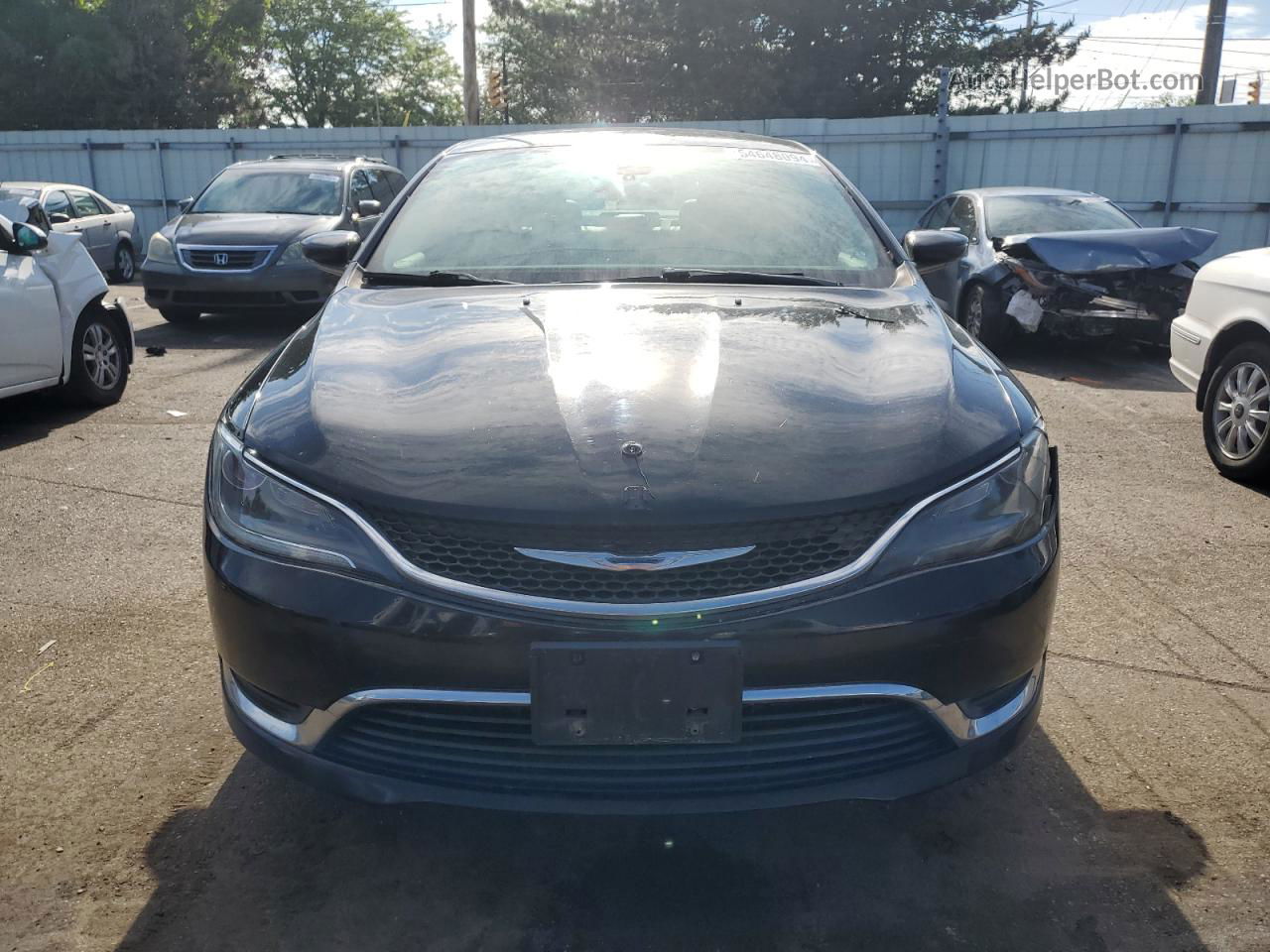 2016 Chrysler 200 Limited Черный vin: 1C3CCCAB4GN182549