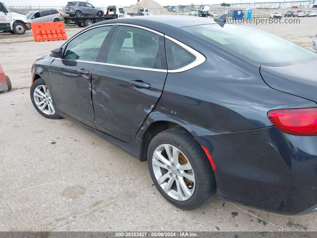 2016 Chrysler 200 Limited Platinum Серый vin: 1C3CCCAB4GN191316