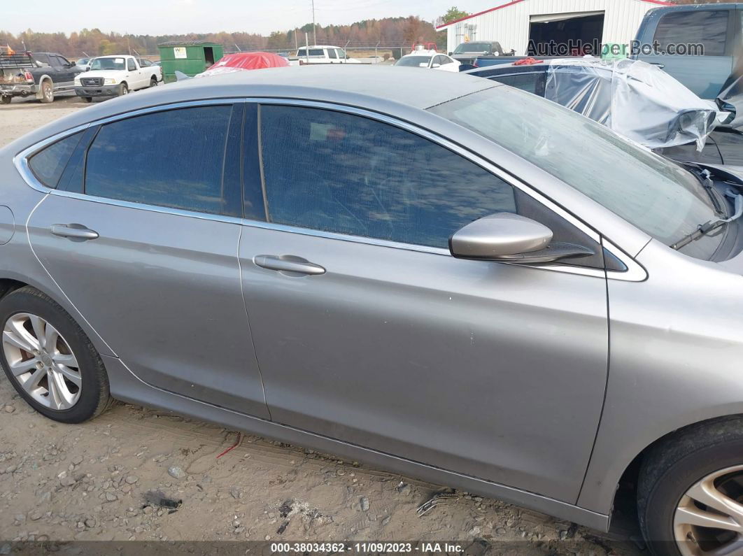 2017 Chrysler 200 Limited Platinum Серебряный vin: 1C3CCCAB4HN500719