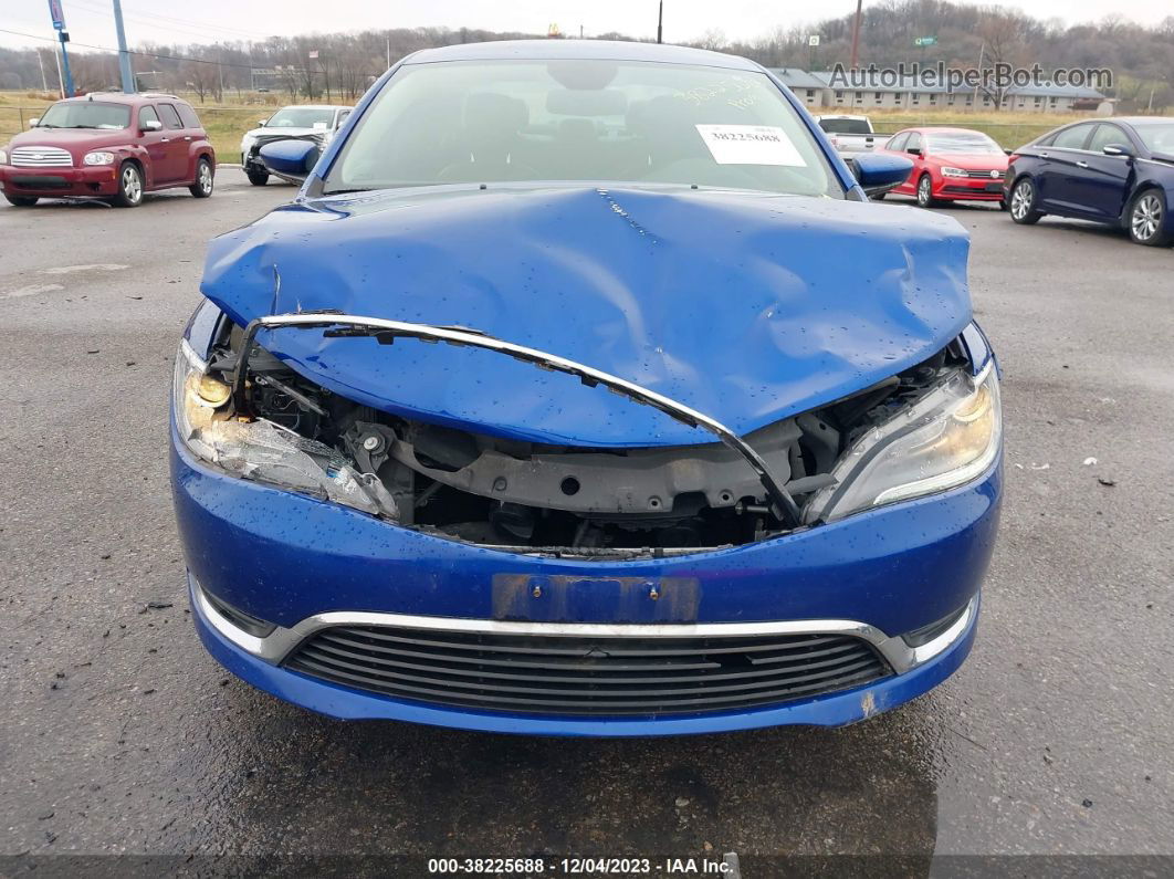 2017 Chrysler 200 Limited Platinum Blue vin: 1C3CCCAB4HN502423