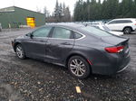 2017 Chrysler 200 Limited Gray vin: 1C3CCCAB4HN502809