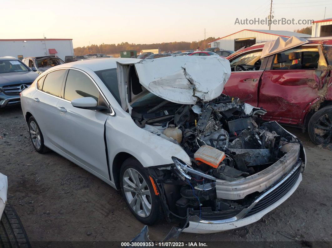 2017 Chrysler 200 Limited Platinum White vin: 1C3CCCAB4HN507301