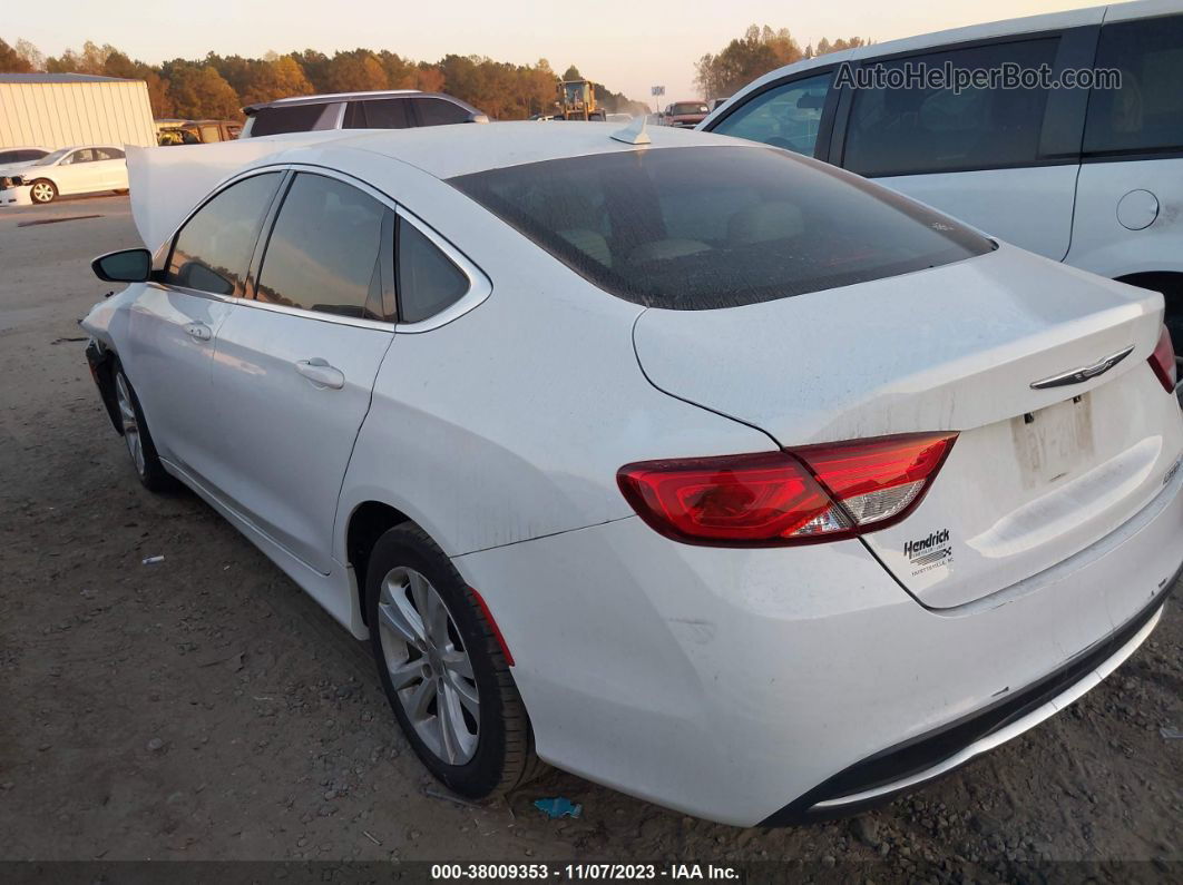 2017 Chrysler 200 Limited Platinum White vin: 1C3CCCAB4HN507301