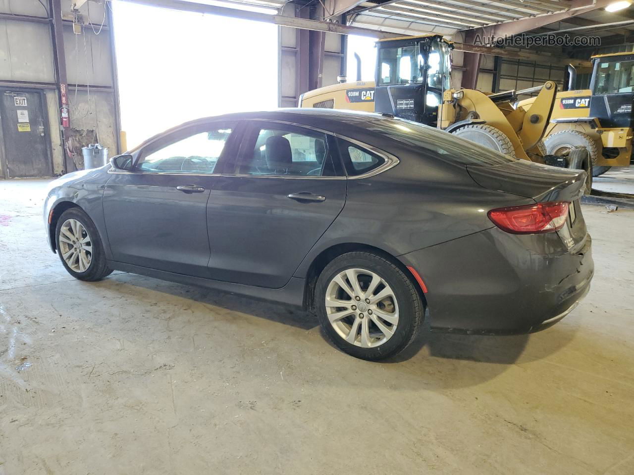 2015 Chrysler 200 Limited Gray vin: 1C3CCCAB5FN504162