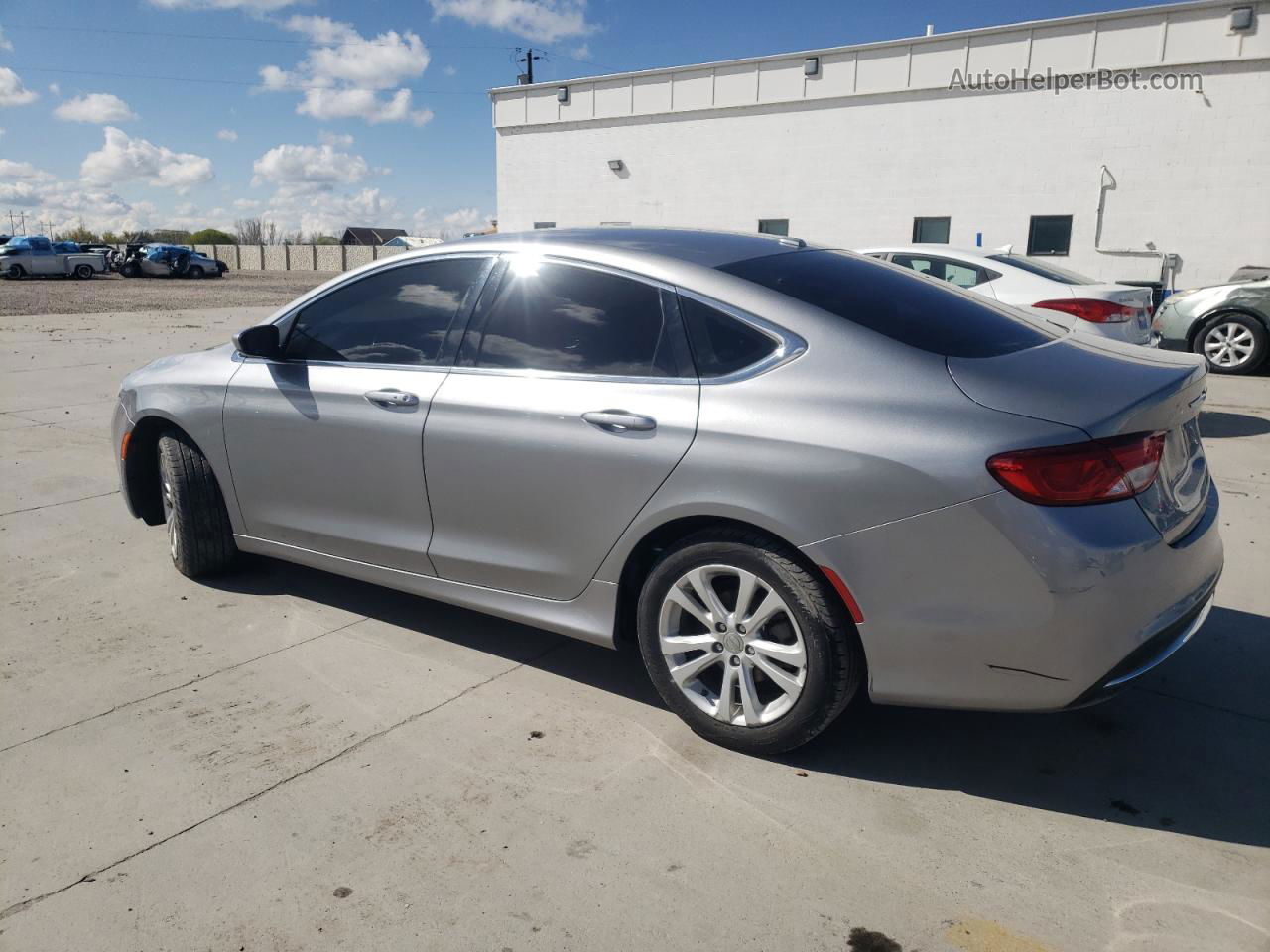 2015 Chrysler 200 Limited Silver vin: 1C3CCCAB5FN531328