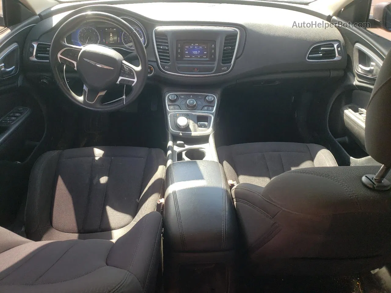 2015 Chrysler 200 Limited Серебряный vin: 1C3CCCAB5FN531328