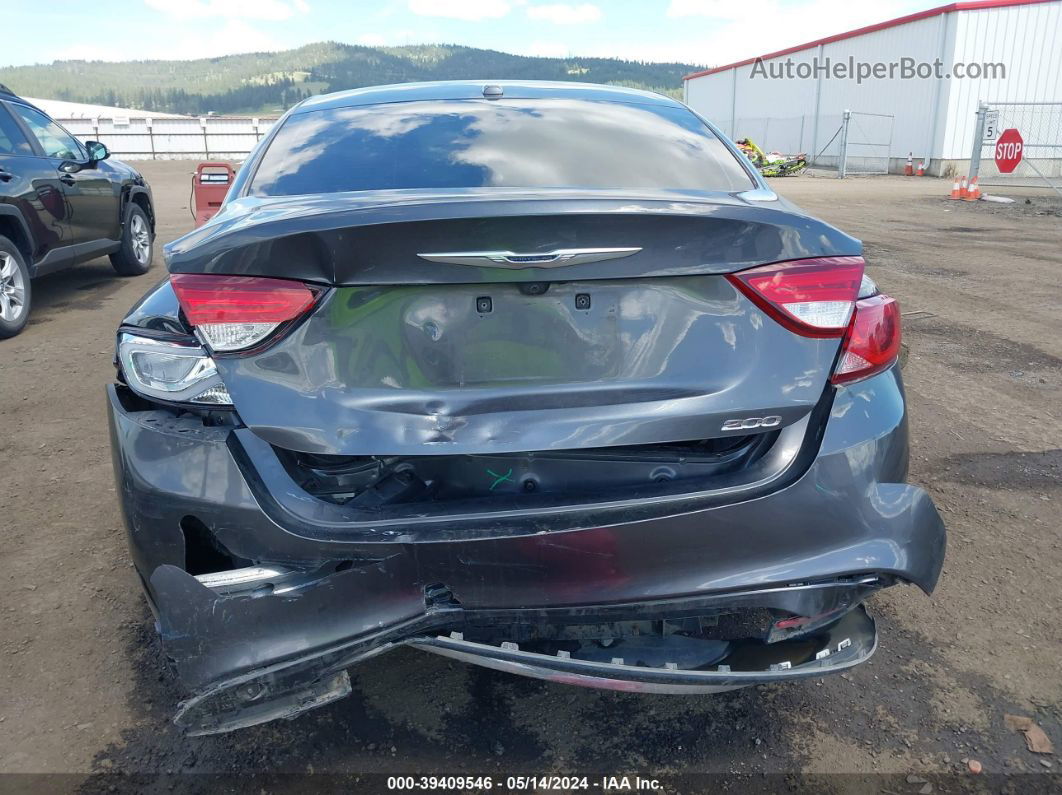 2015 Chrysler 200 Limited Черный vin: 1C3CCCAB5FN531894