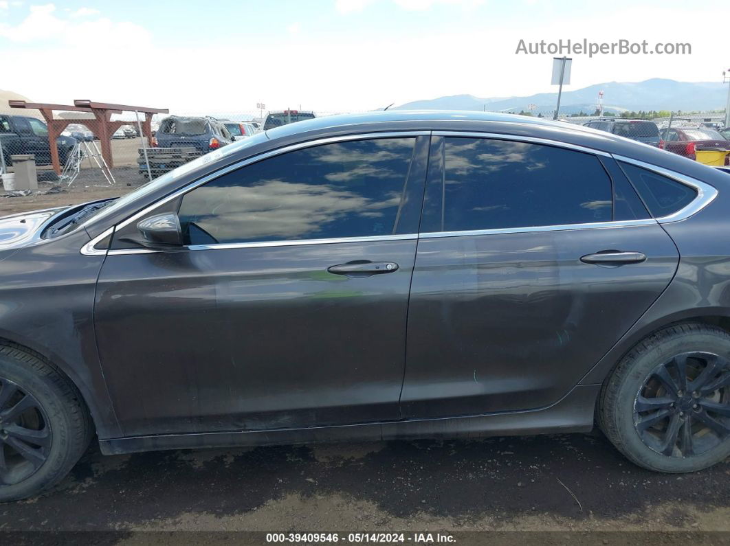 2015 Chrysler 200 Limited Black vin: 1C3CCCAB5FN531894