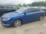 2015 Chrysler 200 Limited Blue vin: 1C3CCCAB5FN547948