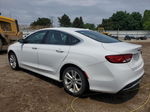 2015 Chrysler 200 Limited White vin: 1C3CCCAB5FN552258